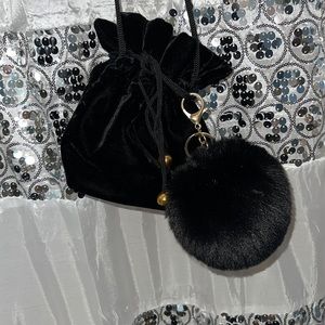 Velvet little goth bag open to offers